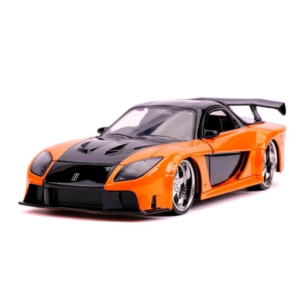 Foto 2 | Coche Fundido A Presión Jada Toys Fast & Furious 1:24 Han's Mazda Rx-7 - Venta Internacional.