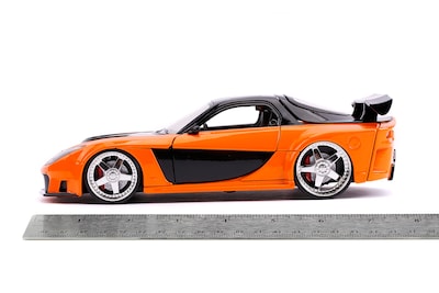 Foto 6 | Coche Fundido A Presión Jada Toys Fast & Furious 1:24 Han's Mazda Rx-7 - Venta Internacional.