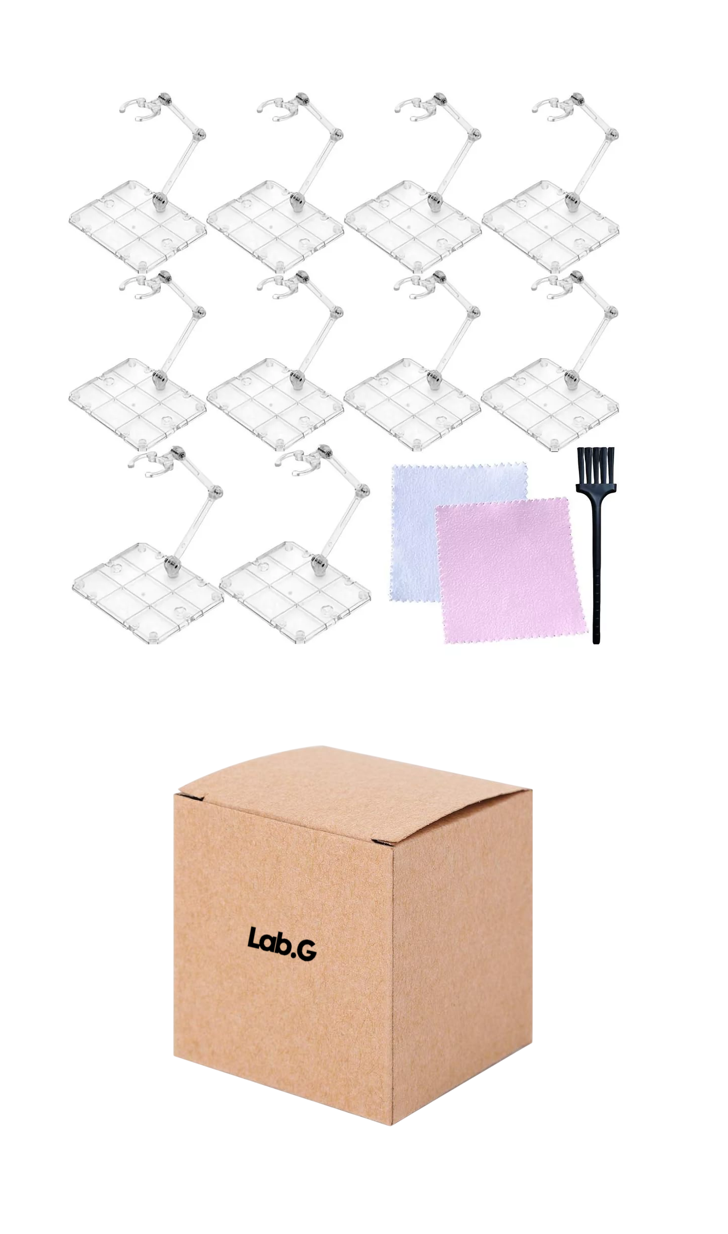 Base Soporte Para Figuras De Acción Marvel 10 Pzs