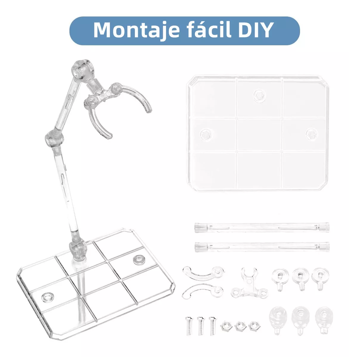 Foto 5 | Base Soporte Para Figuras De Acción Marvel 10 Pzs
