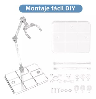 Foto 5 | Base Soporte Para Figuras De Acción Marvel 10 Pzs
