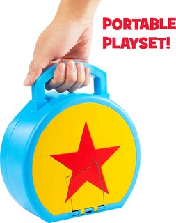 Foto 3 | Set De Juego Mattel Disney Pixar Minis World Of Pixar Con Figura - Venta Internacional.