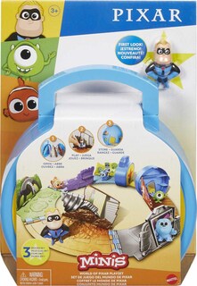 Foto 6 | Set De Juego Mattel Disney Pixar Minis World Of Pixar Con Figura - Venta Internacional.