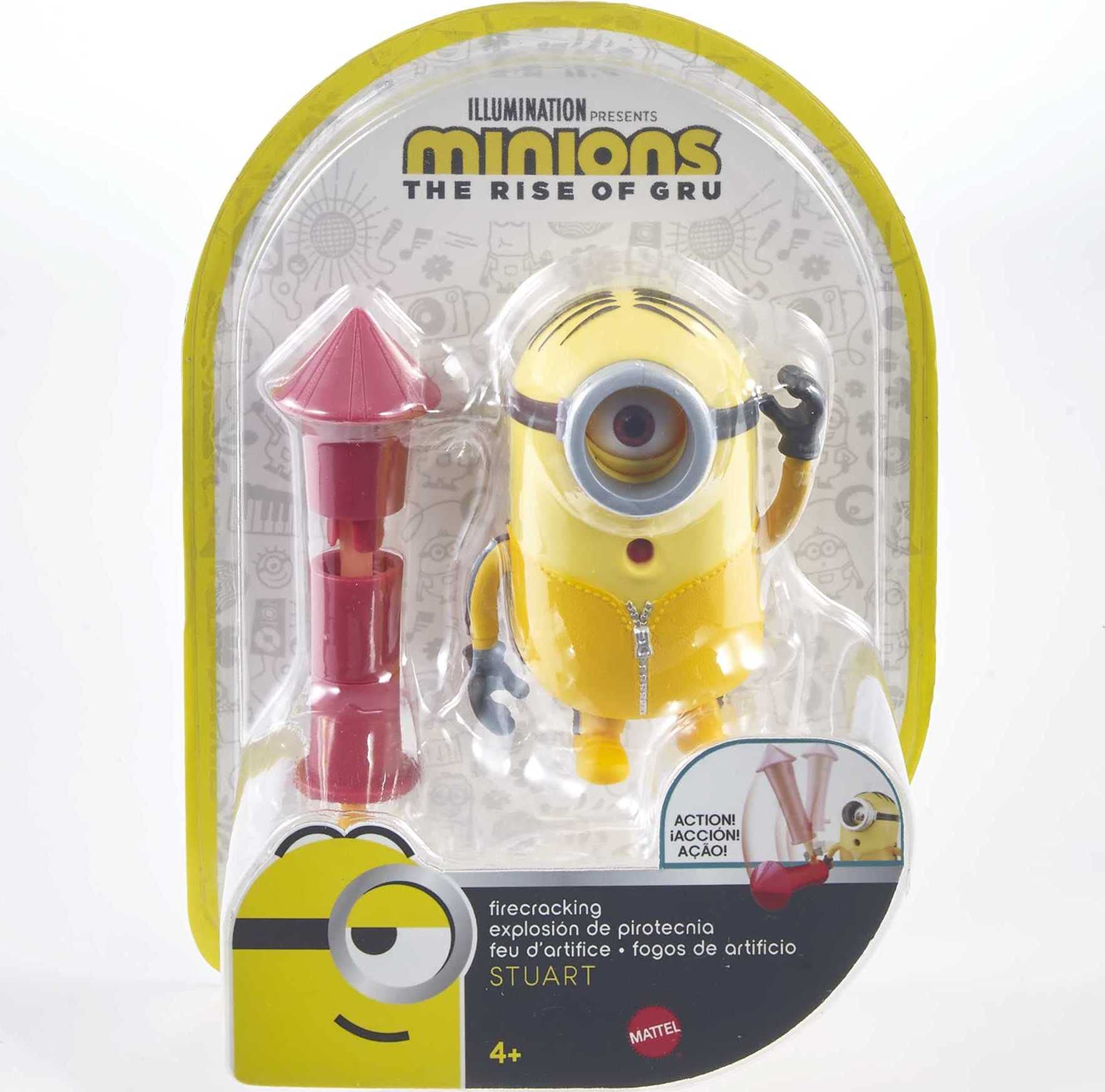 Foto 7 pulgar | Minions de Juguete Atacando A Stuart: The Rise Of Gru - Venta Internacional