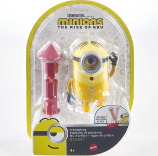 Foto 6 | Minions de Juguete Atacando A Stuart: The Rise Of Gru - Venta Internacional