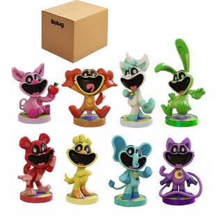 Foto 1 | Figuras Poppy Playtime Smiling Critters Belug 8 Piezas