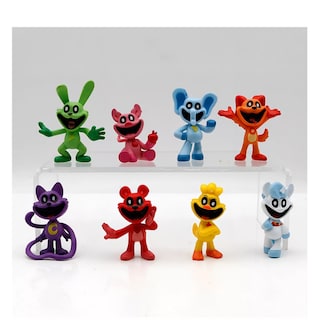 Foto 3 | Figuras Poppy Playtime Smiling Critters Belug 8 Piezas