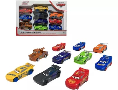 Foto 1 | Carritos de Juguete Cars Set de 10 piezas