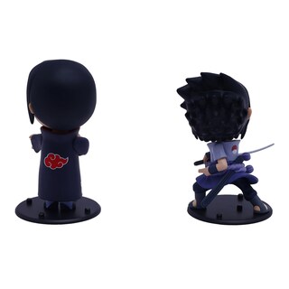Foto 6 | Figuras De Acción Ruz Naruto Shippuden Sasuke Itachi 8 Cm Negro