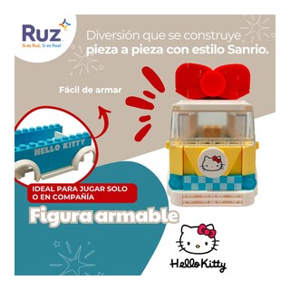 Foto 4 | Figura Armable Ruz Sanrio Mini Bus 8 Cm Multicolor