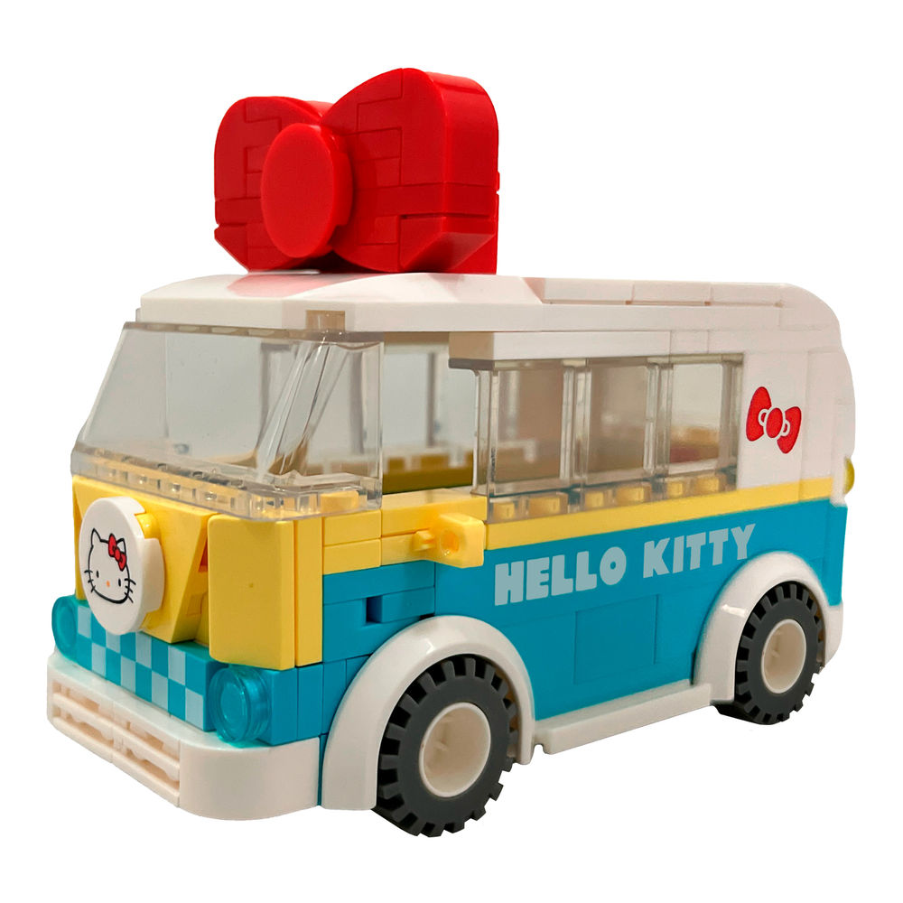 Foto 8 pulgar | Figura Armable Ruz Sanrio Mini Bus 8 Cm Multicolor