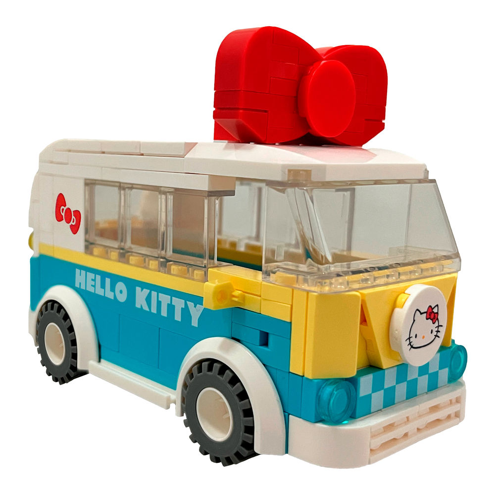 Foto 9 pulgar | Figura Armable Ruz Sanrio Mini Bus 8 Cm Multicolor