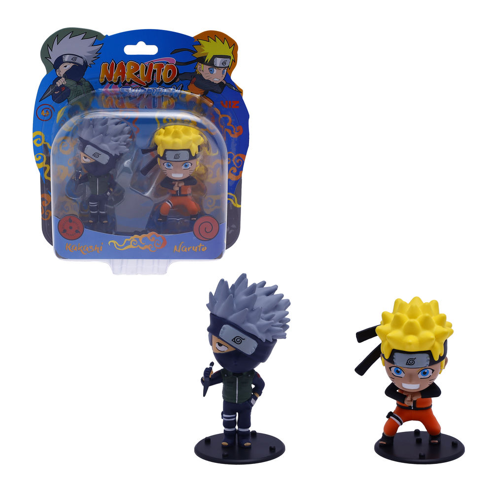 Figuras De Acción Ruz Naruto Shippuden Naruto Kakashi 9 Cm Naranja