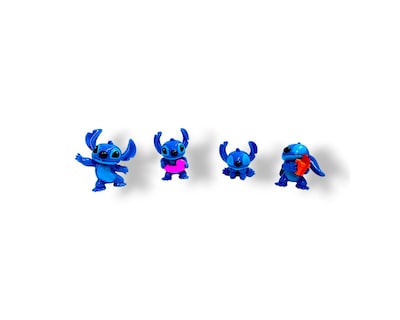 Foto 1 | Figuras de Stitch Disney 5 cm 4 Piezas-