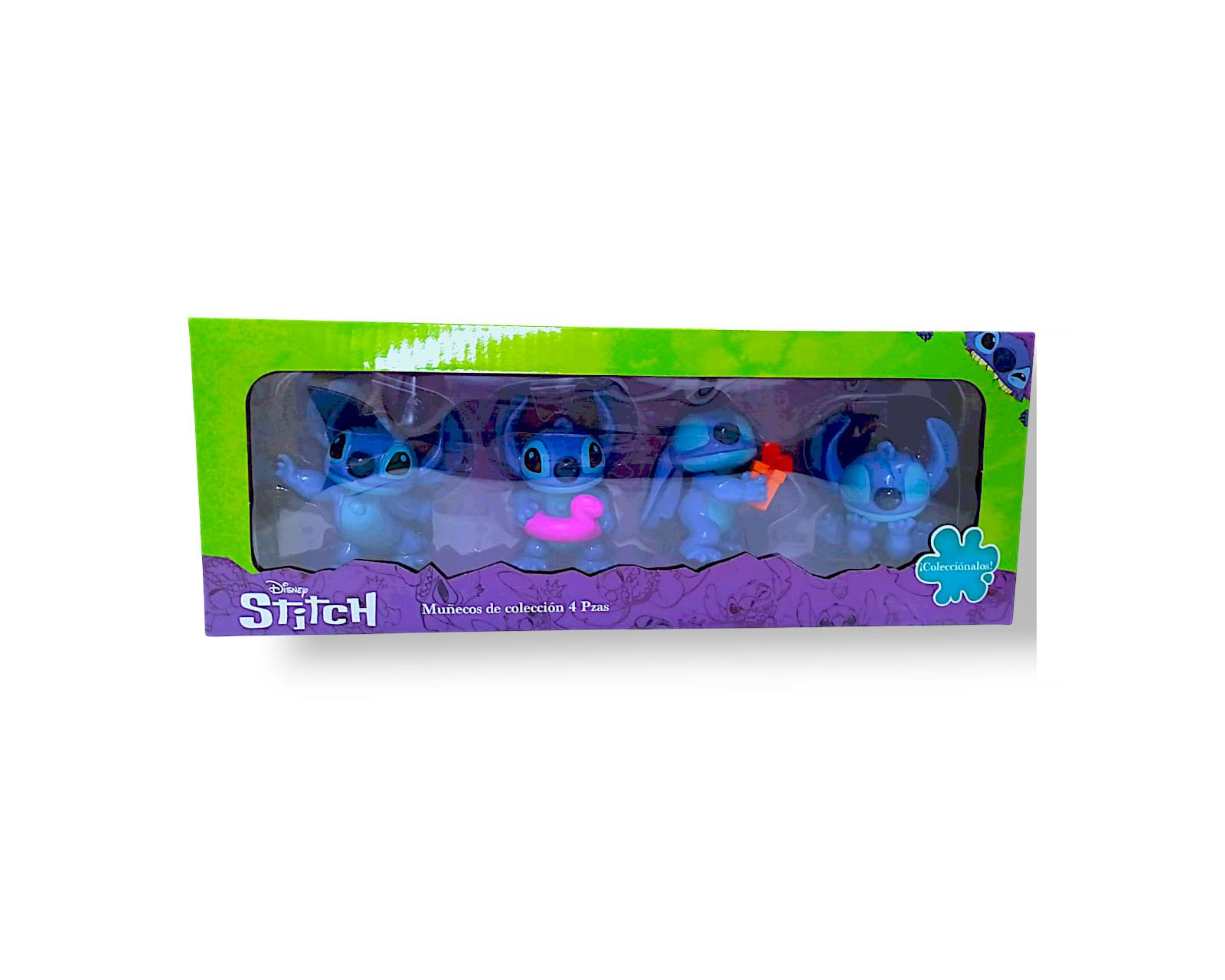 Foto 2 | Figuras de Stitch Disney 5 cm 4 Piezas-