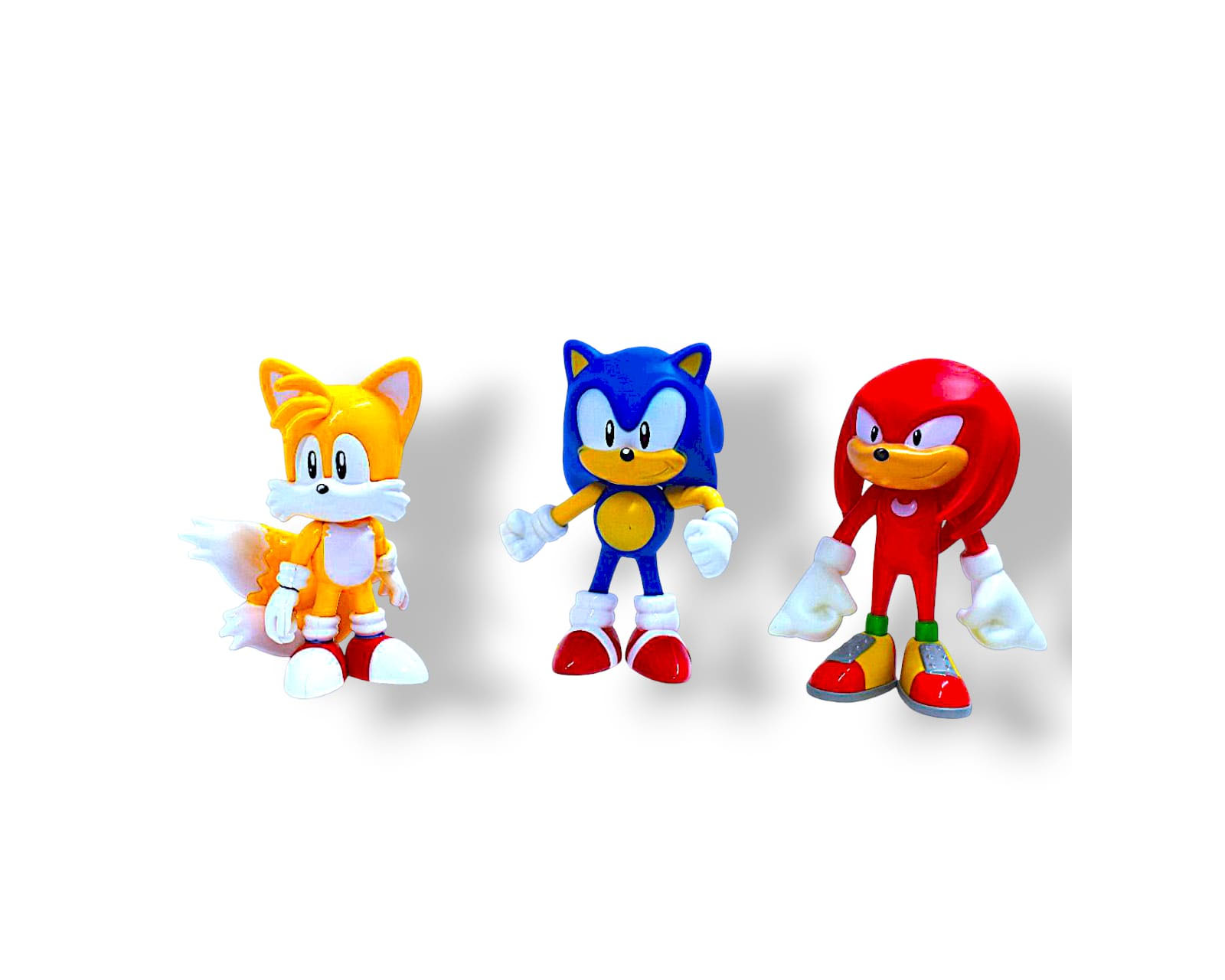 Foto 3 pulgar | Set de Muñecos de Colección Sonic 3 Piezas