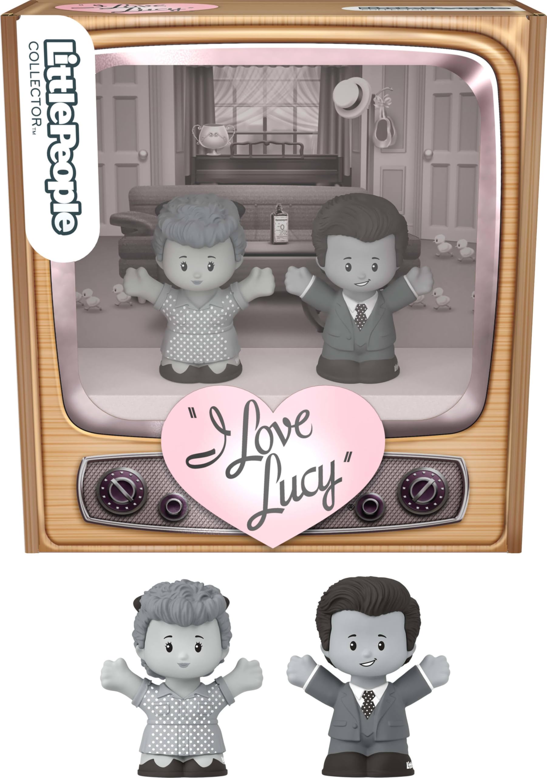 Set De Figuras Fisher-price Little People I Love Lucy & Ricky - Venta Internacional.