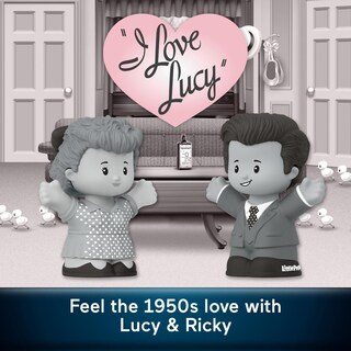 Foto 2 | Set De Figuras Fisher-price Little People I Love Lucy & Ricky - Venta Internacional.