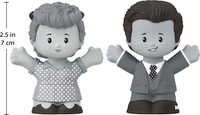 Foto 5 | Set De Figuras Fisher-price Little People I Love Lucy & Ricky - Venta Internacional.