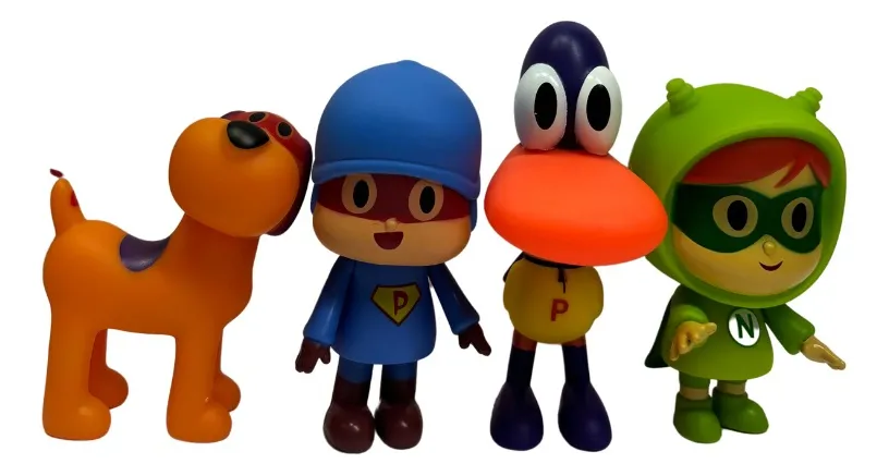 Foto 1 | Juguetes De Pocoyo Y Sus Amigos Superheroes