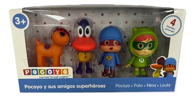 Foto 2 | Juguetes De Pocoyo Y Sus Amigos Superheroes