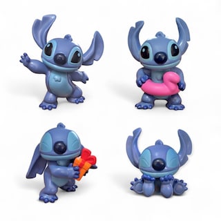 Foto 2 | Coleccion De 4 Figuras Individuales De Stitch Juguete