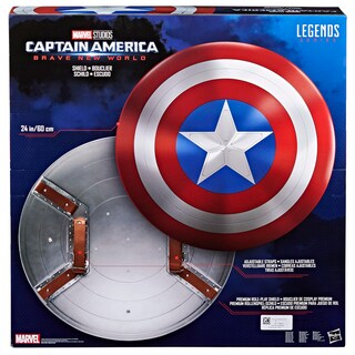 Foto 4 | Escudo Del Capitán América Marvel Legends Series 60 Cm - Venta Internacional.