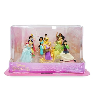Foto 2 | Set Figure Play De Disney Princess Deluxe Con 9 Figuras De 10 Cm - Venta Internacional.