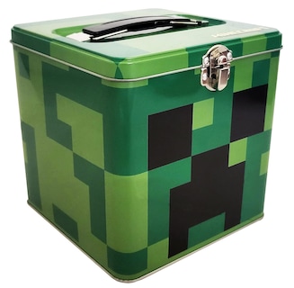 Foto 1 | Lata De Almacenamiento The Tin Box Company Xl Con Mango Minecraft - Venta Internacional.