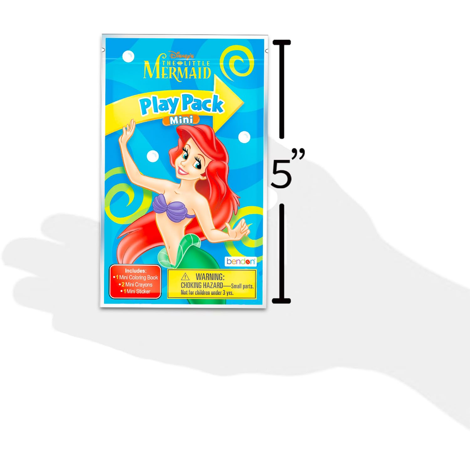 Foto 5 pulgar | Set de Obsequios para Fiestas Disney La Sirenita 24 Paquetes - Venta Internacional