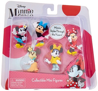Foto 1 | Set De Minifiguras Just Play Minnie Mouse (paquete De 5) De 2 Cm De Altura - Venta Internacional.