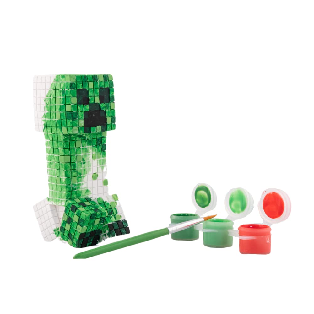 Foto 4 | Pinta Tus Propias Figuras Con Diseños Innovadores De Minecraft - Venta Internacional.