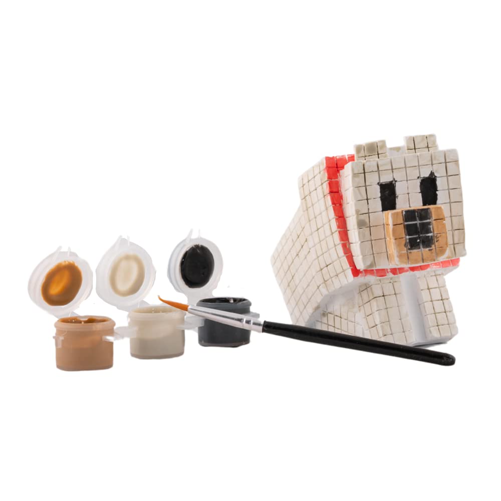 Foto 5 | Pinta Tus Propias Figuras Con Diseños Innovadores De Minecraft - Venta Internacional.