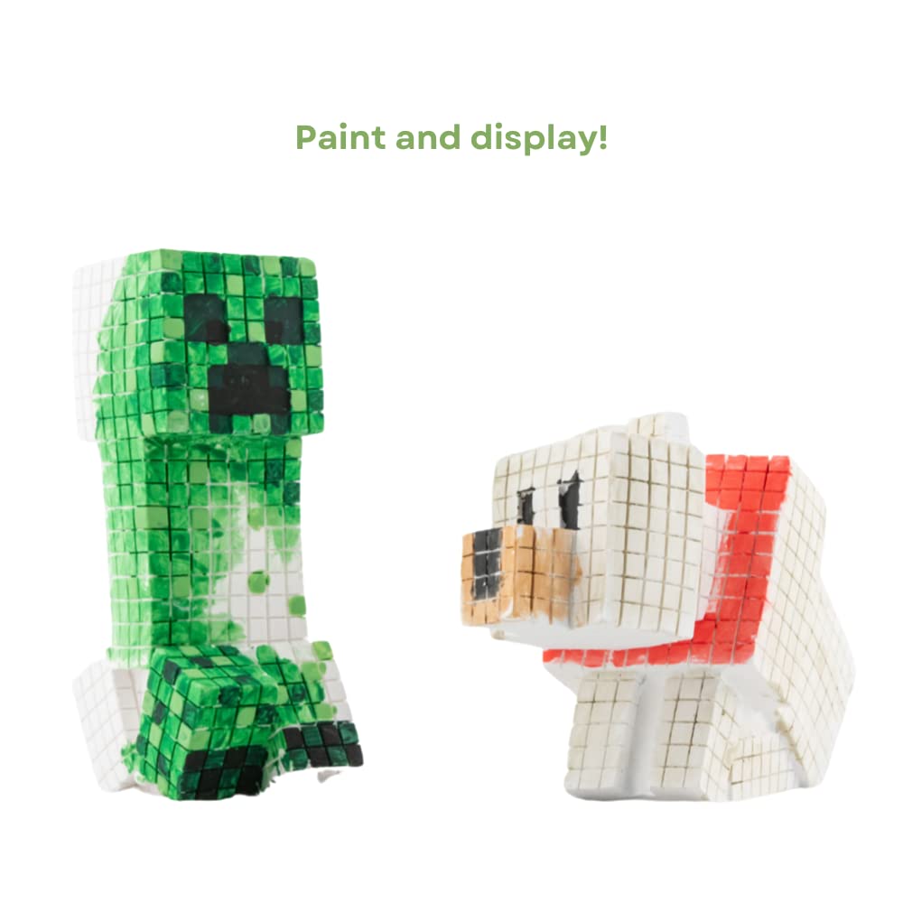 Foto 8 pulgar | Pinta Tus Propias Figuras Con Diseños Innovadores De Minecraft - Venta Internacional.