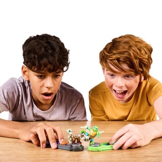Foto 2 | Mini Battling Warriors Versus Pack Tmnt Michelangelo Contra Bebop - Venta Internacional.