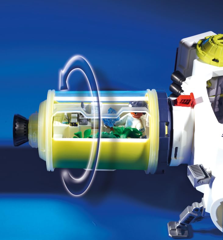 Foto 3 | Estación Espacial Playmobil Mars Con Luces, Astronautas Y Herramientas - Venta Internacional.