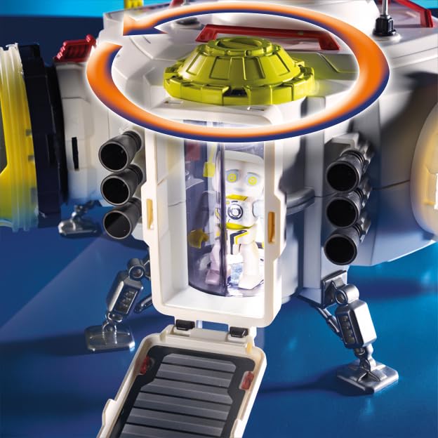 Foto 5 pulgar | Estación Espacial Playmobil Mars Con Luces, Astronautas Y Herramientas - Venta Internacional.