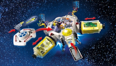 Foto 5 | Estación Espacial Playmobil Mars Con Luces, Astronautas Y Herramientas - Venta Internacional.