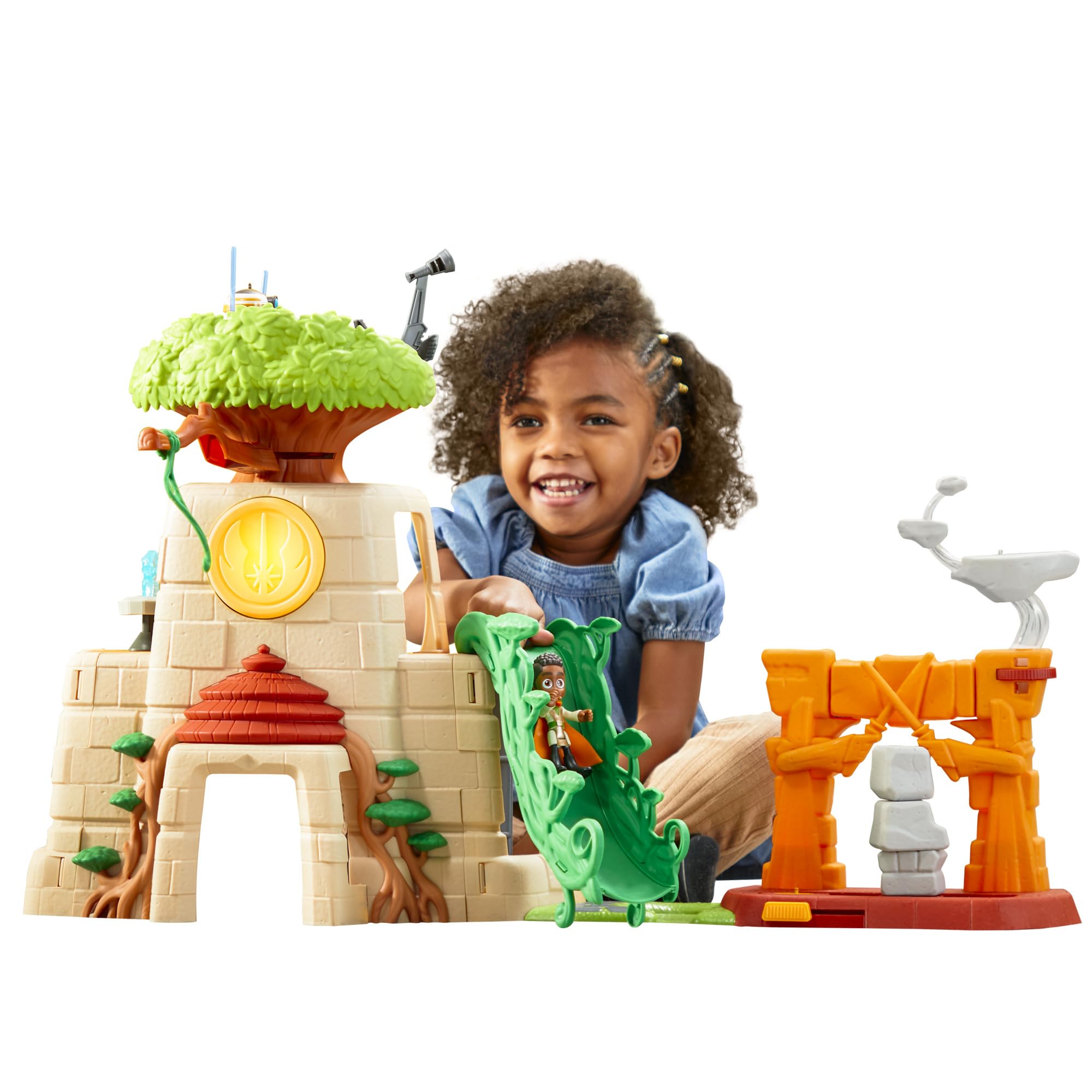 Set De Juego Star Wars Young Jedi Adventures Tenoo Jedi Temple - Venta Internacional.