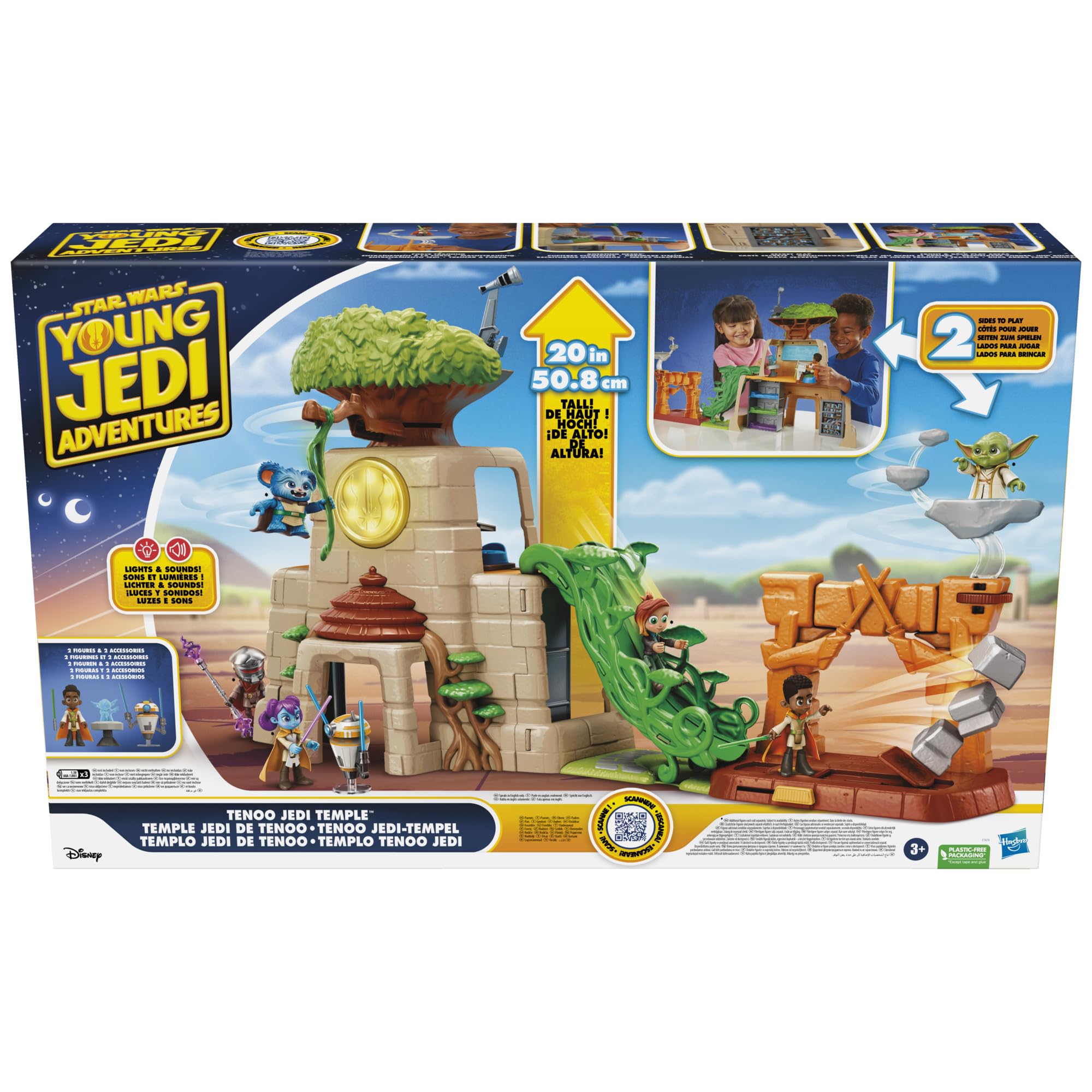 Foto 3 pulgar | Set De Juego Star Wars Young Jedi Adventures Tenoo Jedi Temple - Venta Internacional.