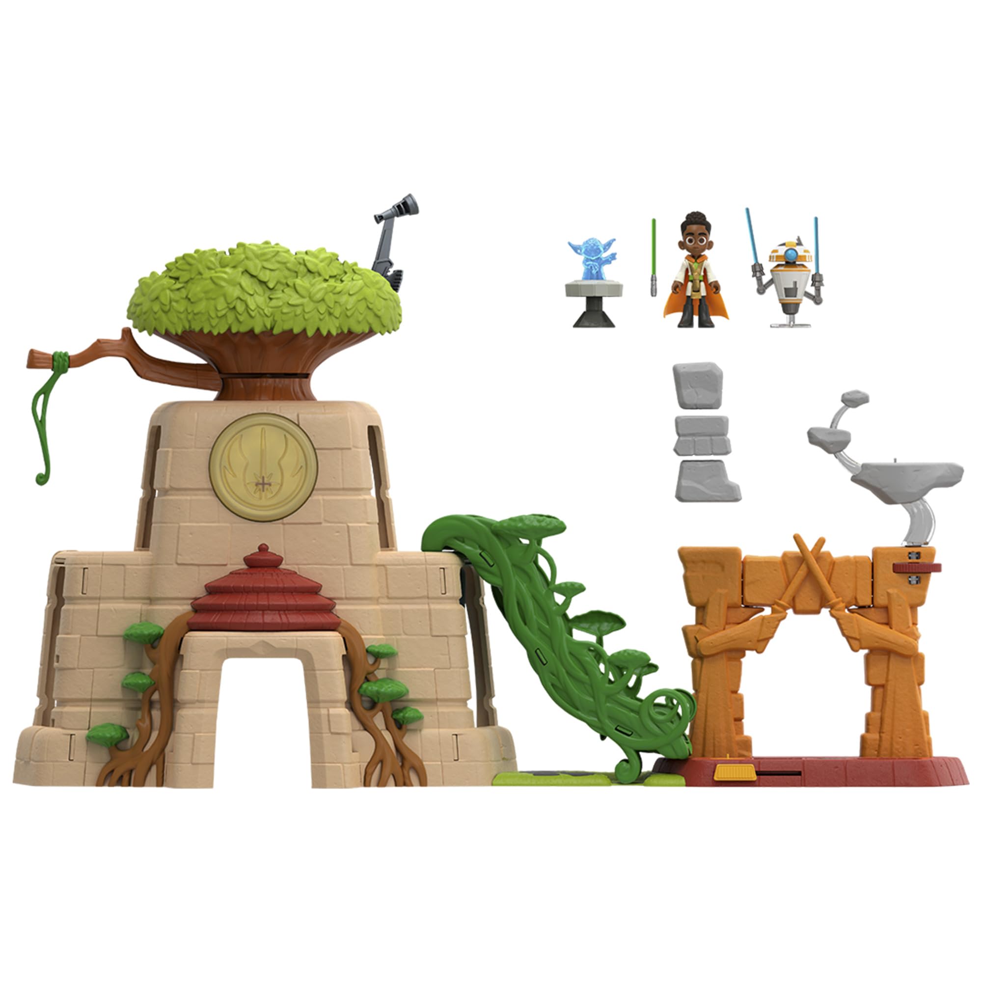 Foto 7 | Set De Juego Star Wars Young Jedi Adventures Tenoo Jedi Temple - Venta Internacional.