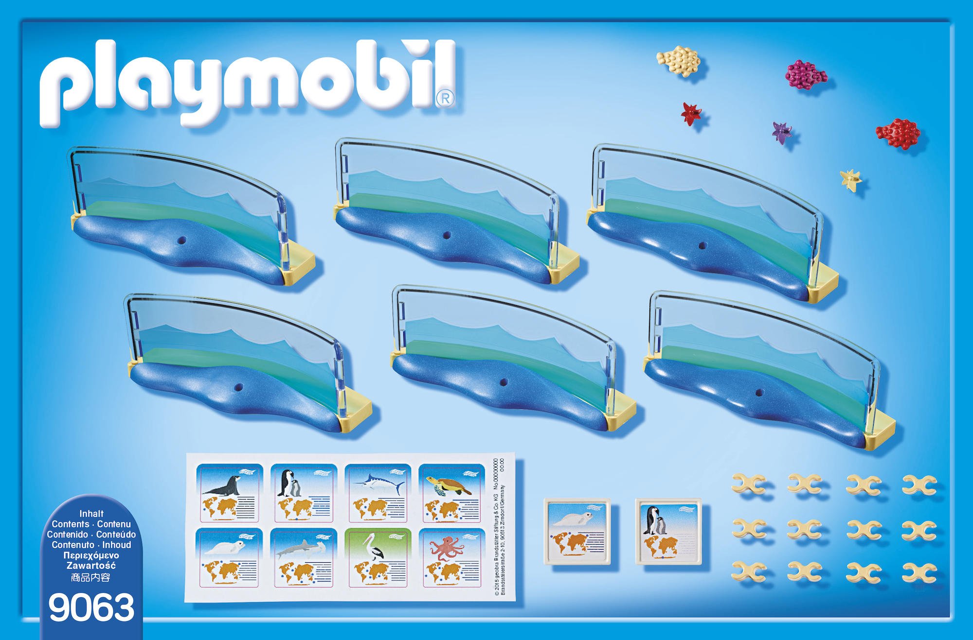 Foto 2 | Set De Construcción Playmobil Aquarium Recinto Para Niños Mayores De 4 Años - Venta Internacional.