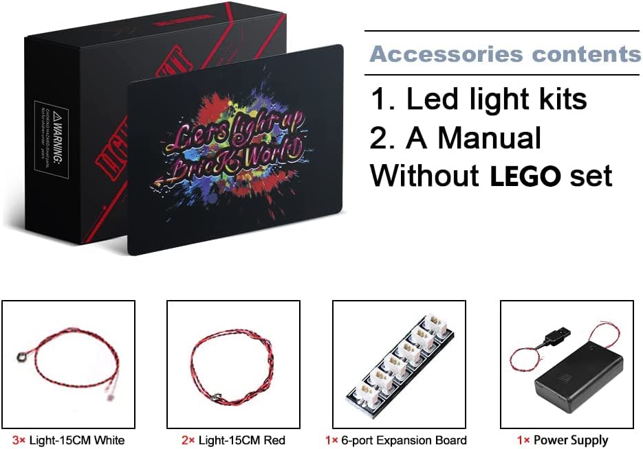 Foto 3 pulgar | Set De Iluminación Led Brickbling Para Lego Speed Champions Lamborghini Countach 76908 - Venta Internacional.