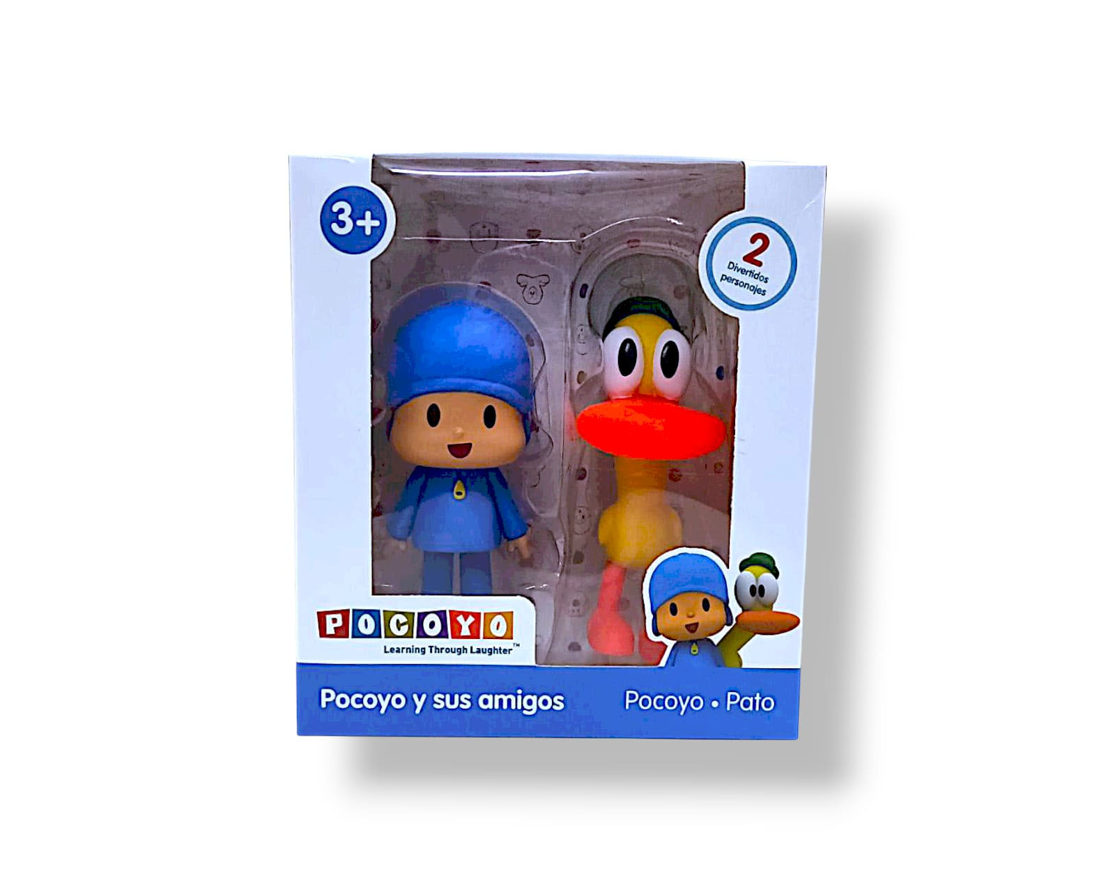 Foto 2 pulgar | Figura de Pocoyó y Pato