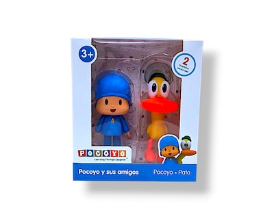 Foto 1 | Figura de Pocoyó y Pato