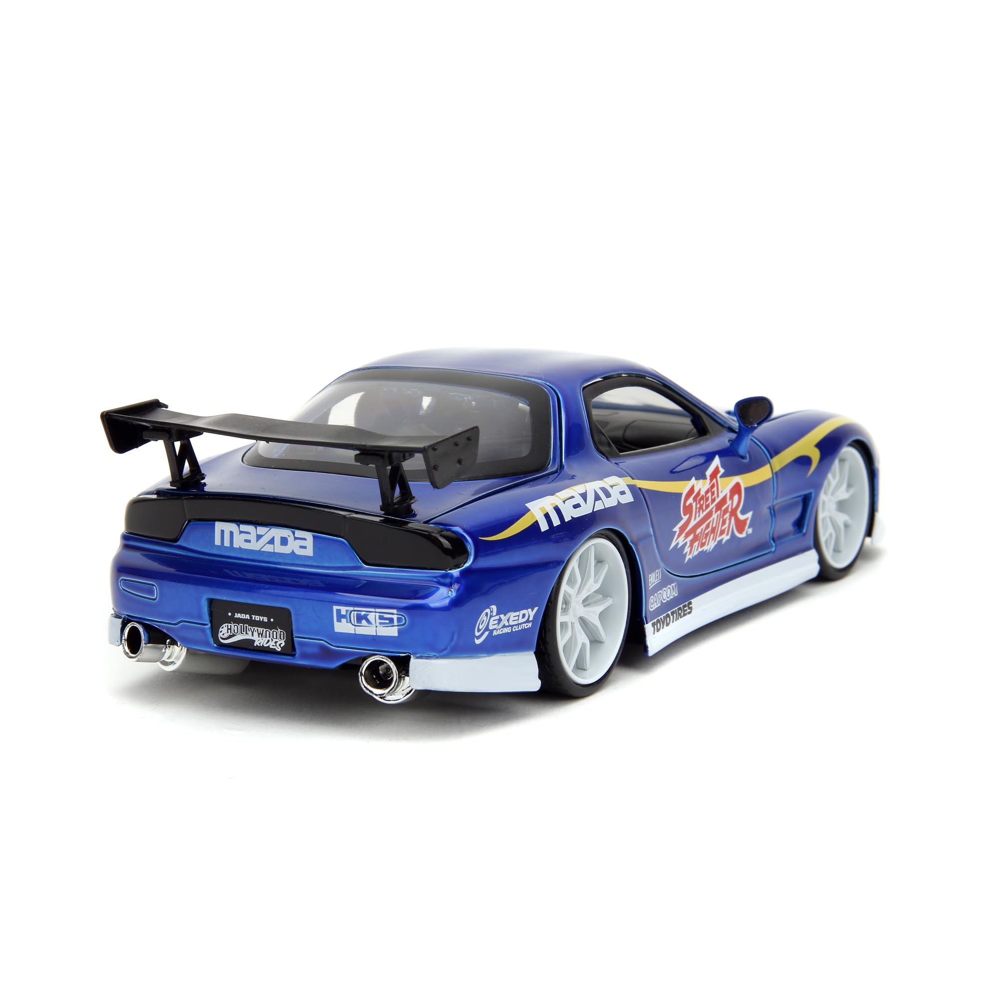 Foto 5 | Coche Fundido A Presión Jada Toys Street Fighter 1993 Mazda Rx7 1:24 - Venta Internacional.