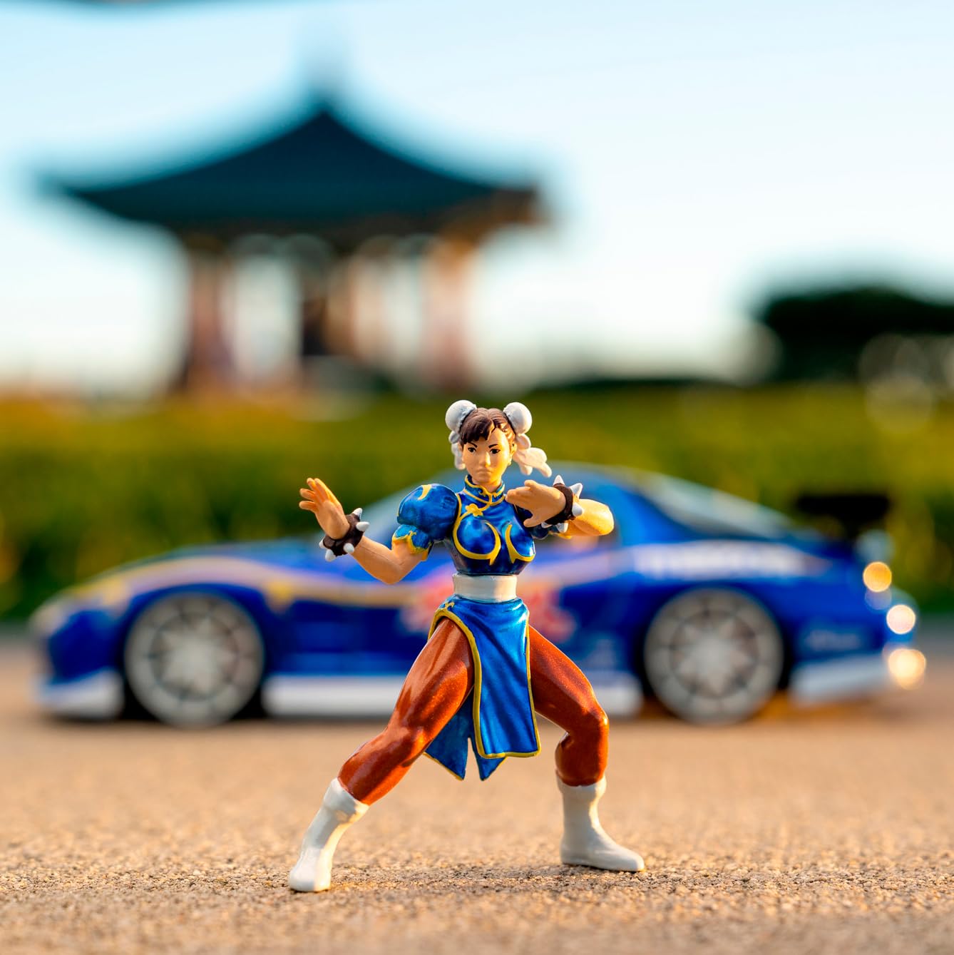 Foto 8 pulgar | Coche Fundido A Presión Jada Toys Street Fighter 1993 Mazda Rx7 1:24 - Venta Internacional.