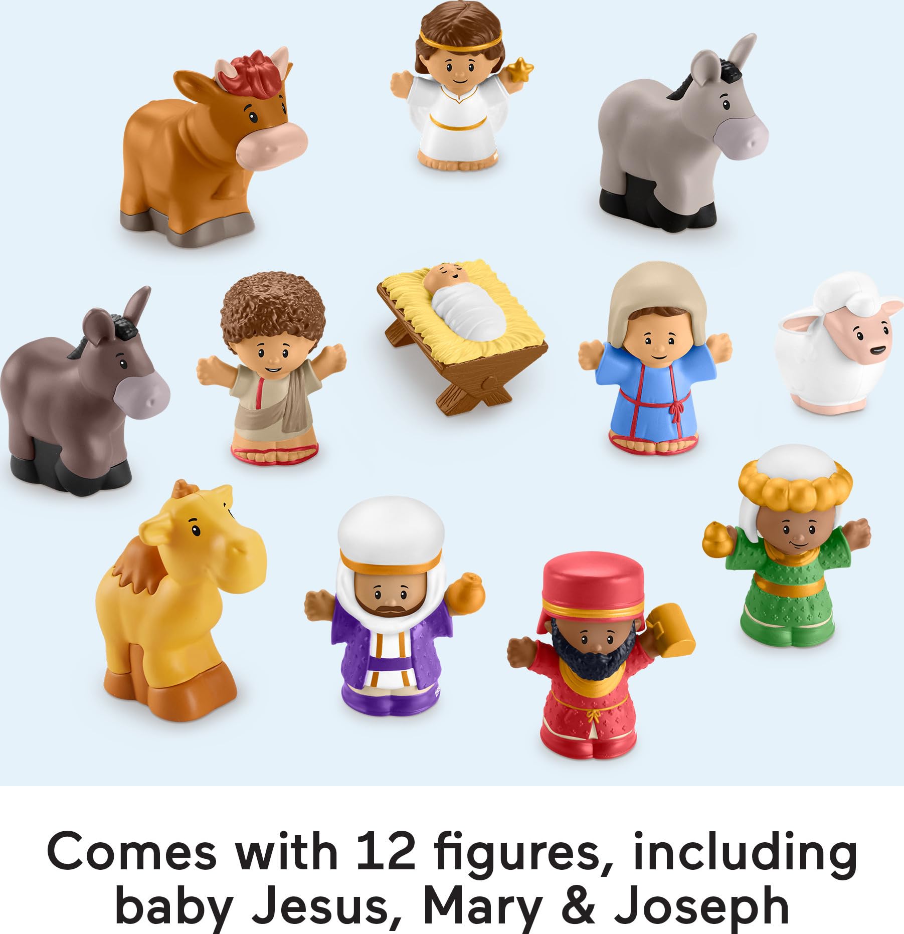 Foto 5 | Set De Belén Fisher-price Little People Con Música Y Luces - Venta Internacional.