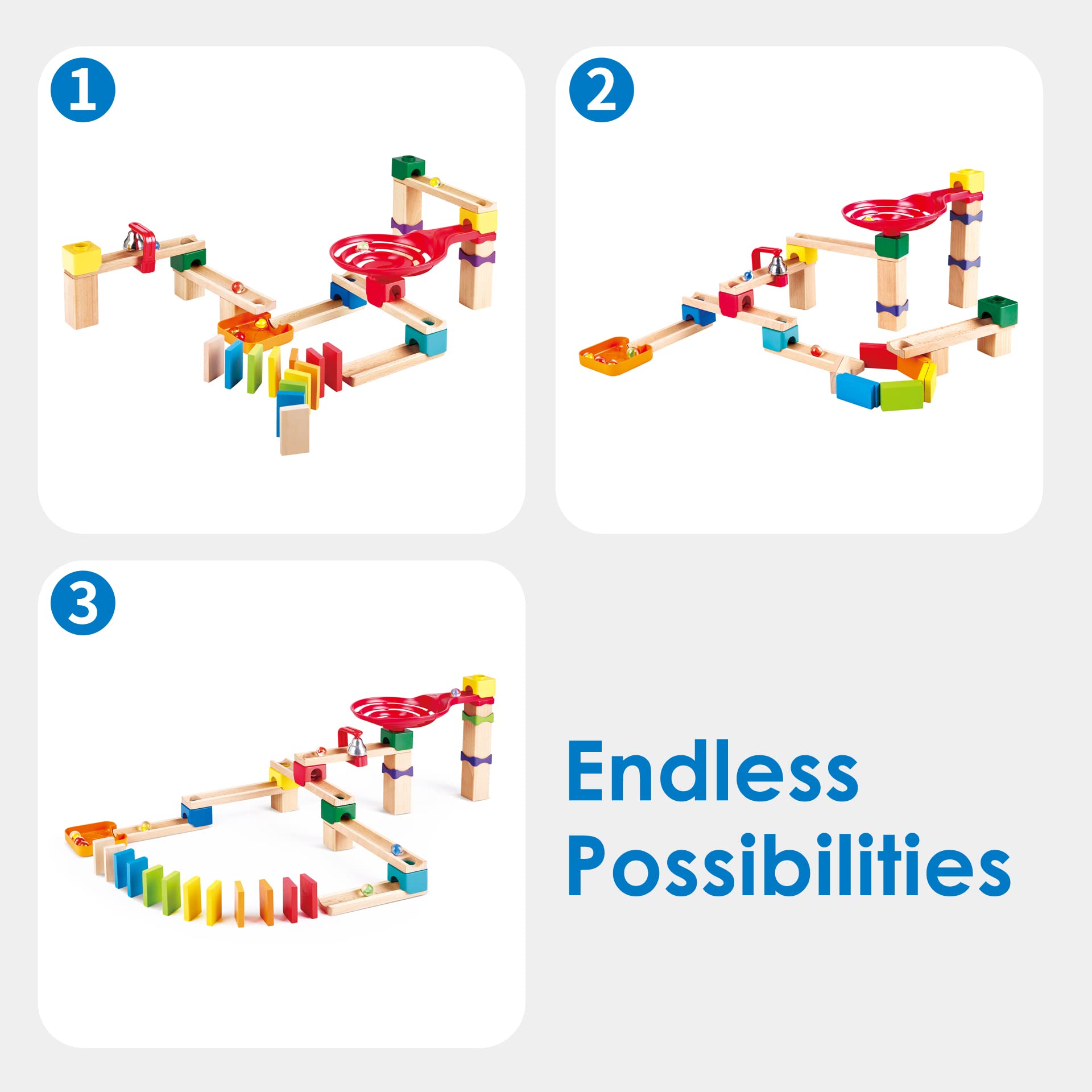 Foto 3 pulgar | Marble Track Hape Crazy Rollers Stack Track Track Track Para Niños Mayores De 3 Años - Venta Internacional.