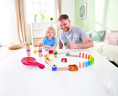 Foto 4 | Marble Track Hape Crazy Rollers Stack Track Track Track Para Niños Mayores De 3 Años - Venta Internacional.